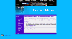 Desktop Screenshot of metro.zarohem.cz